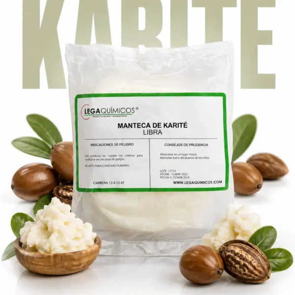 Manteca de Karité Orgánica Sin Refinar